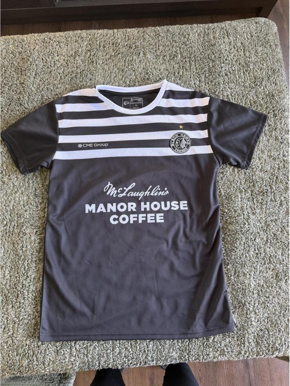 Women's Chicago Black Hawks XL Polyester Sports Jersey